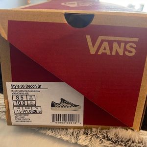 Vans decon sf